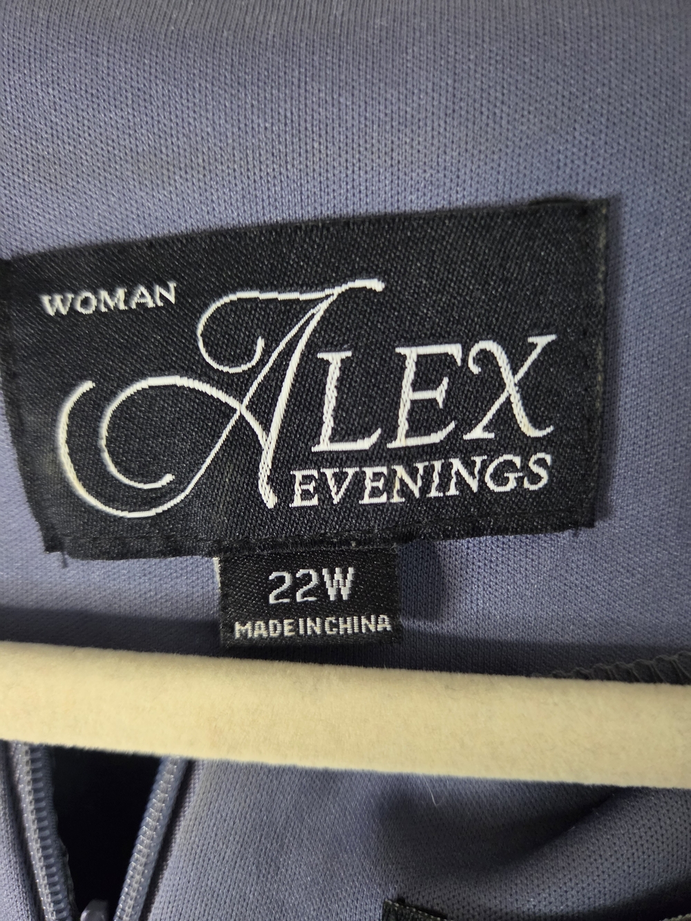 Alex Evenings Women’s Lavender Evening Dress With Jacket